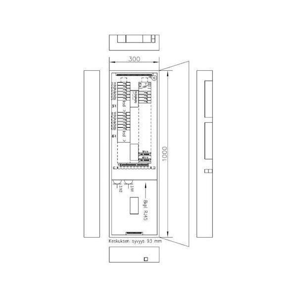 RYHMÄKESKUS-DATA PI FE POINTER IT-POINTER3415-1000M IP30 35A