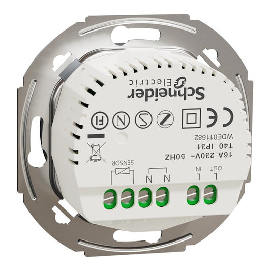 TERMOSTAATTI WISER RENOVA WISER TERMOSTAATTI MUSTA