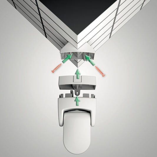 LIIKETUNNISTIN ARGUS 360D 10A IP55 PSEKA VALKOINEN