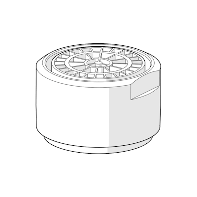 PORESUUTIN ORAS 1017576V-33 STD M24x1 LL C (6510334) | 6510334 | 6414150105302 | Kotikauppa