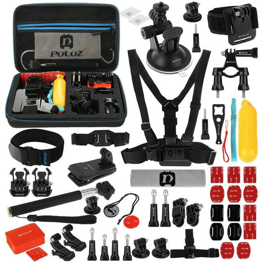 Accessories Puluz Ultimate Combo Kits for sports cameras PKT09 53 in 1 - Kotikauppa