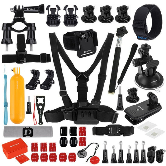 Accessories Puluz Ultimate Combo Kits for sports cameras PKT16 53 in 1 - Kotikauppa