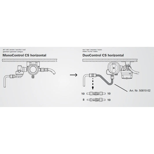Adapter MonoControl CS vertikal 10 St. | 50810-01 | 4052816040950 | Kotikauppa |