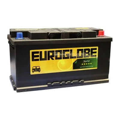 Akku 100Ah, 850A(EN) (–/+) 12v Euroglobe starttiakku 353x175x190mm | 1000702 | | Kotikauppa |