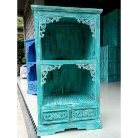 Albasia Kylpyhuoneen kaappi - turkoosi - Kotikauppa