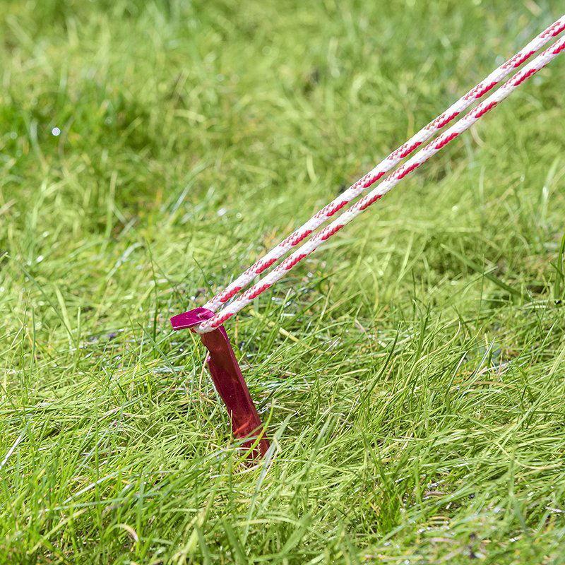 Alumiininen pyälletty telttakiila 18,5cm - Kotikauppa