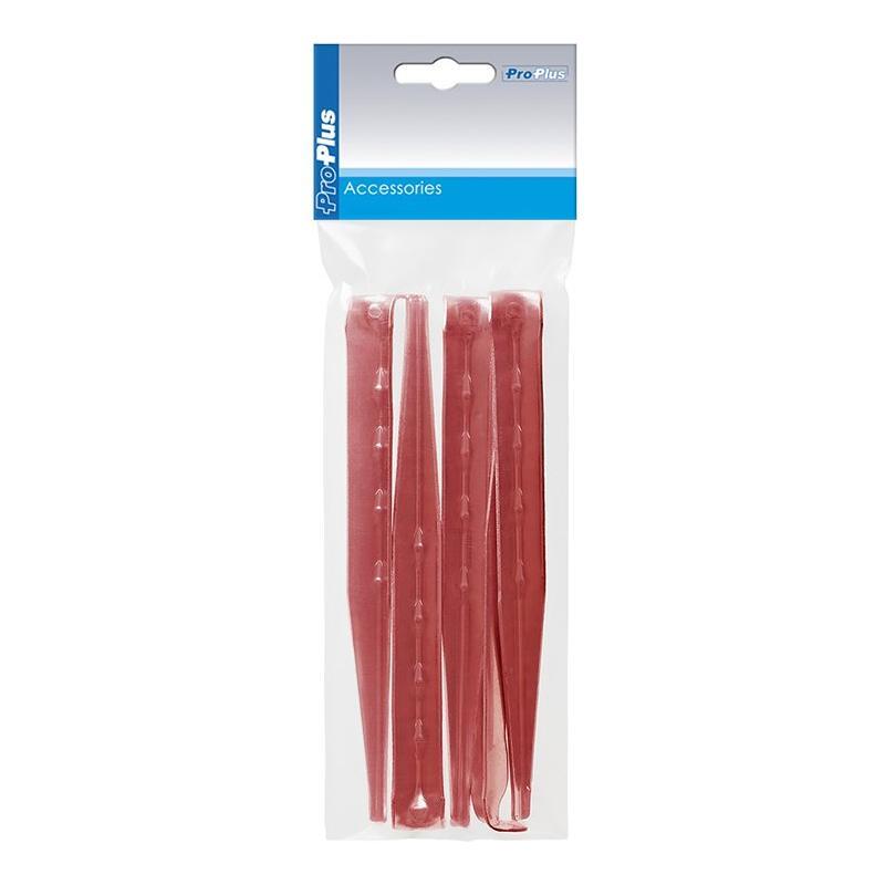 Alumiininen pyälletty telttakiila 18,5cm 6 kpl sisään polyeteenipussissa | 364724S | 8717249105909 | Kotikauppa | ProPlus