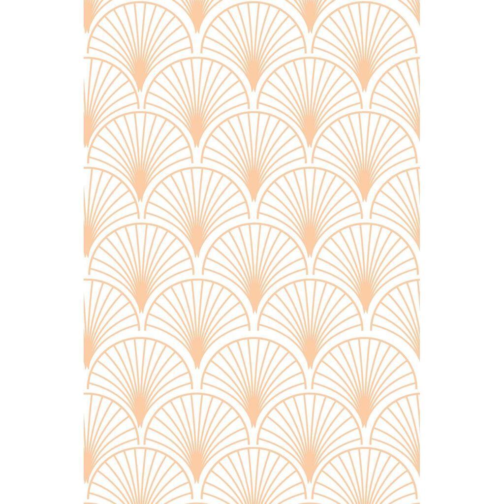 Art Deco Chic Persikka (itseliimautuva) - Kotikauppa