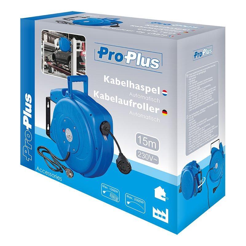 Automaattinen kaapelikela 15m 3x1,5mm² - Kotikauppa