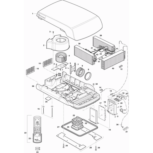 Truma Aventa comfort piirilevyn kotelo