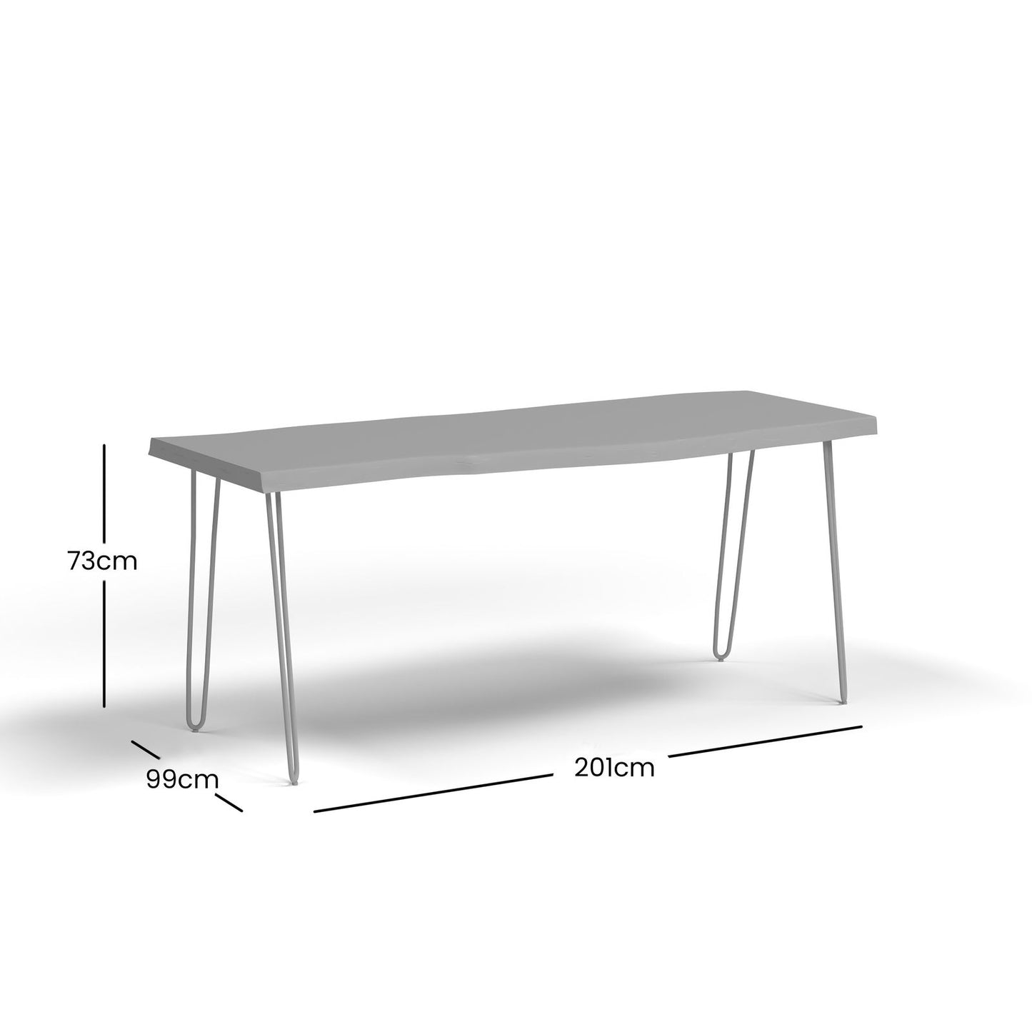 Avola pöytä 200cm AV1781-79 - Kotikauppa
