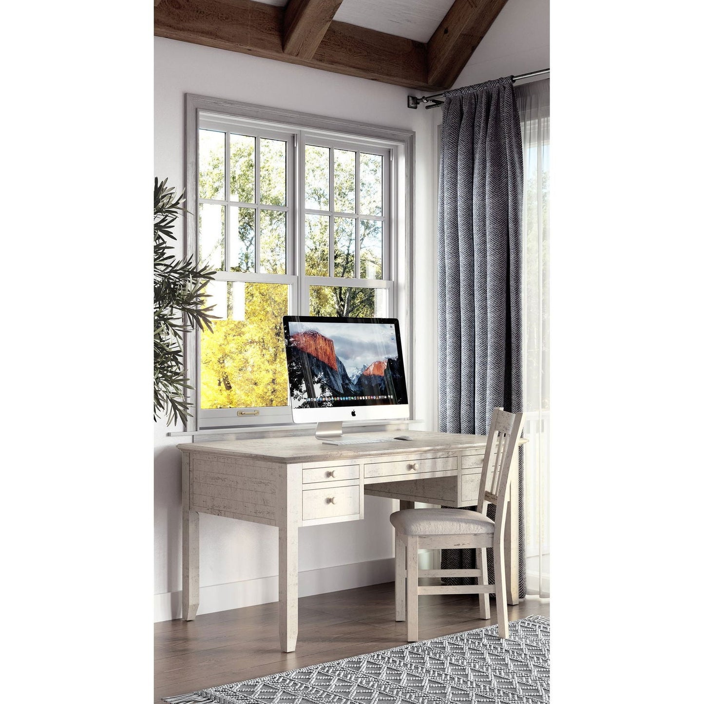 Avola työpöytä + tuoli AV1610-5620 + AV1610-370 - Kotikauppa