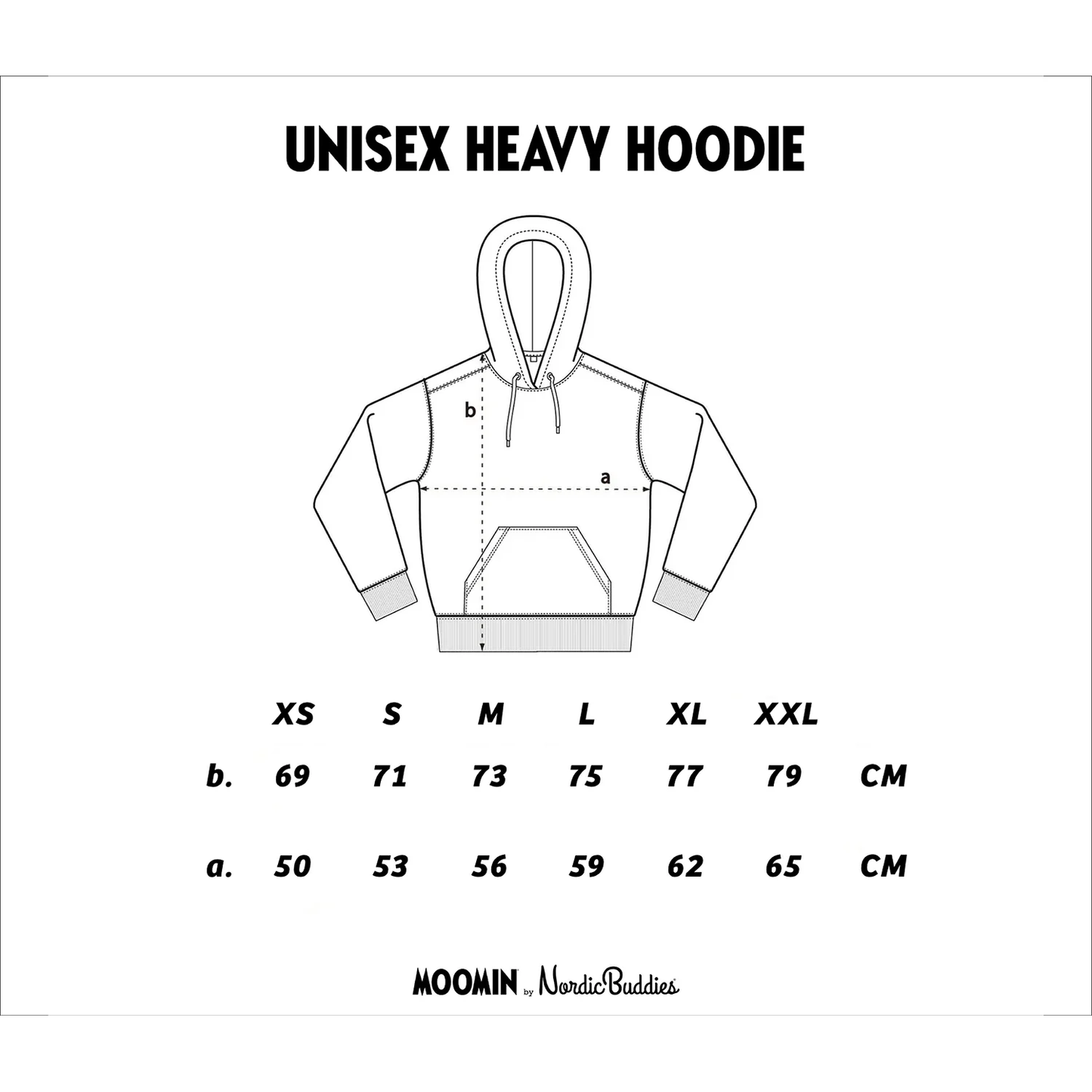 Moomintroll's Temper Hoodie Unisex - Black