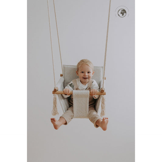 BaBi Vauvan keinu - Bouclé jäänharmaa - Kotikauppa