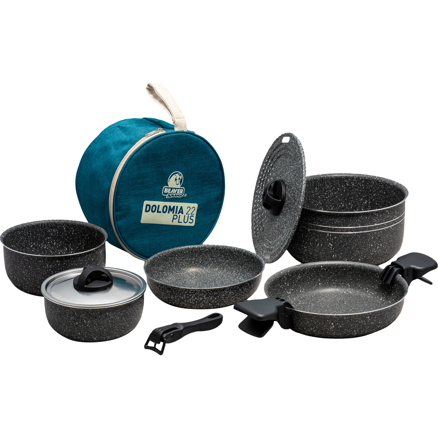 Beaver Brand Dolomia 22 Plus 11-osainen keittoastiasto | 0493-SR