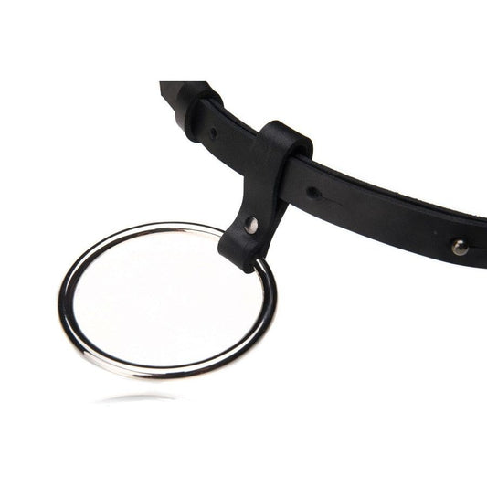 Black Leather Belt O