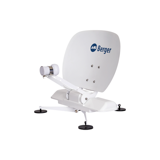 Berger Pathfinder 2.0 kokoontaitettava täysautomaattinen satelliittijärjestelmä valkoinen | 232082 | Kotikauppa