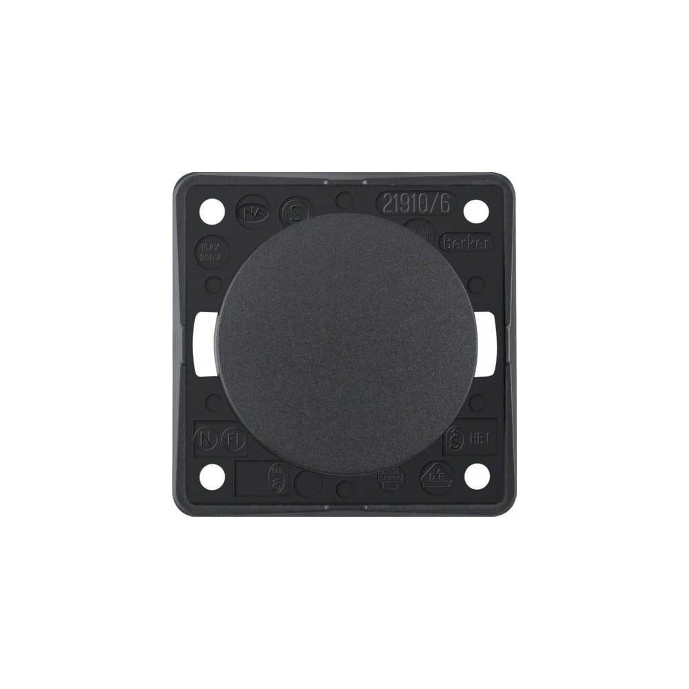 Berker vaihtokytkin upotettava antrasiitti matt 250V, 16AX | 936562505 | 4011334240099 | Kotikauppa | Berker