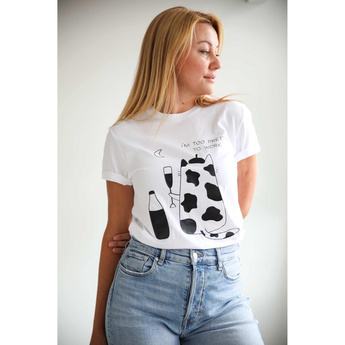 Too Pretty To Work T-Shirt