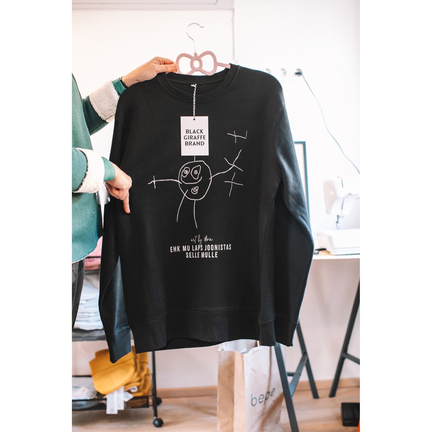 Sweatshirt With Your Child's Drawing