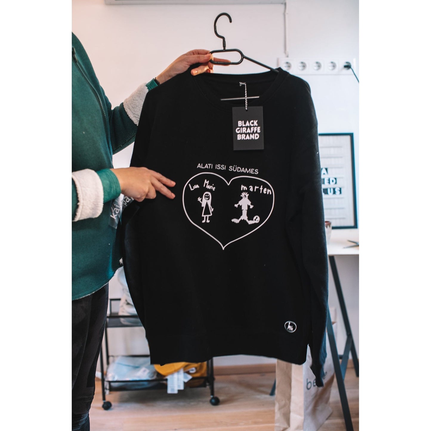 Sweatshirt With Your Child's Drawing