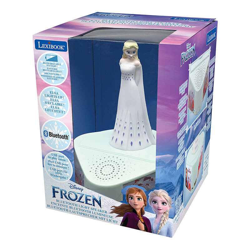 Bluetooth speaker with Elsa's Ice Age figure Lexibook - Kotikauppa