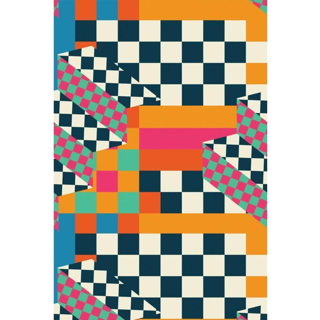 Bold Checkered Color Fiesta (itseliimautuva) - Kotikauppa