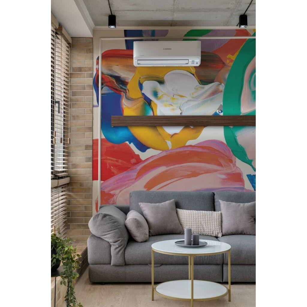 Bold Paint Elegance Wall Mural (itseliimautuva) - Kotikauppa
