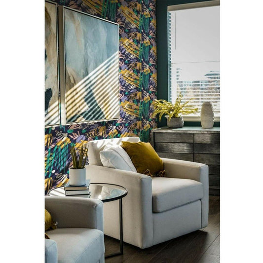 Bold colorful brush stroke (itseliimautuva) - Kotikauppa