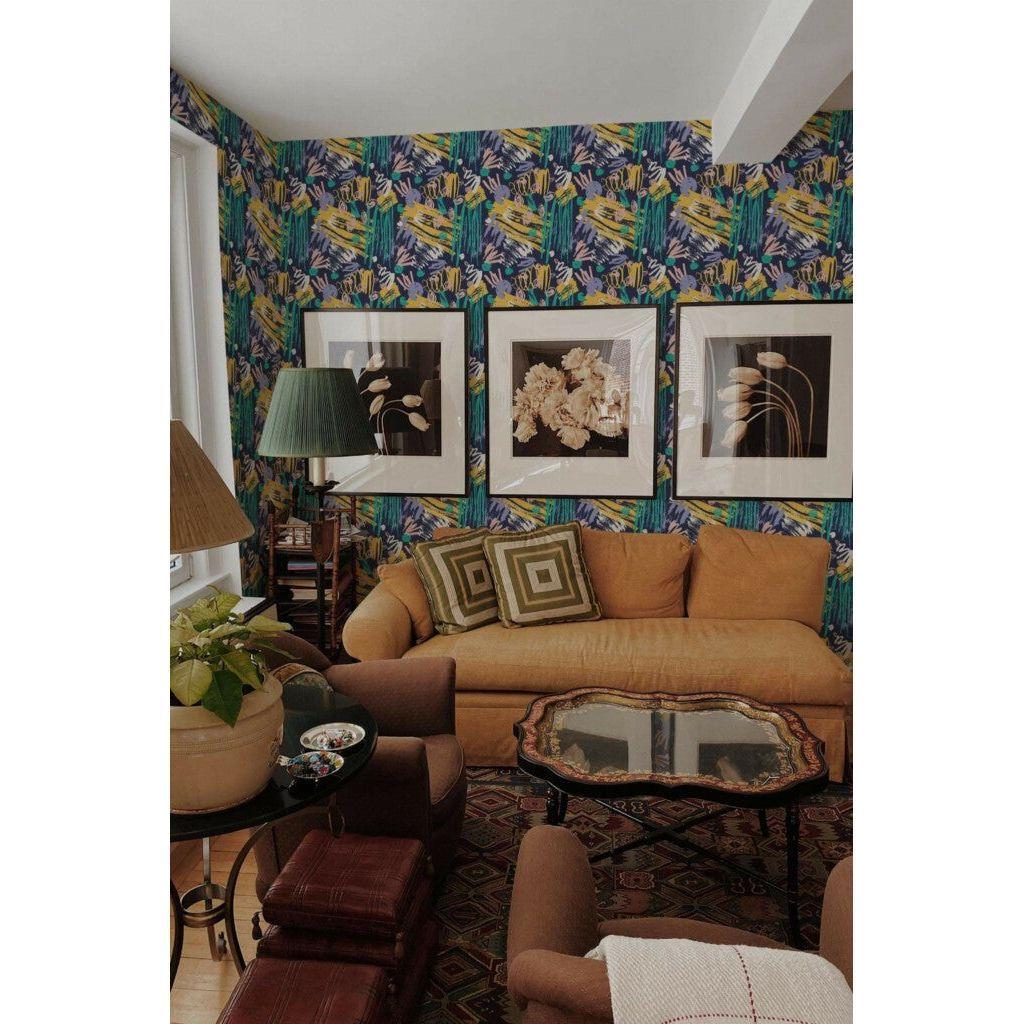 Bold colorful brush stroke (itseliimautuva) - Kotikauppa