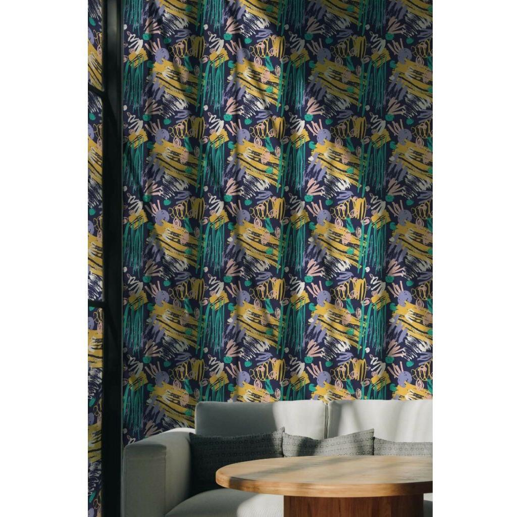 Bold colorful brush stroke (itseliimautuva) - Kotikauppa