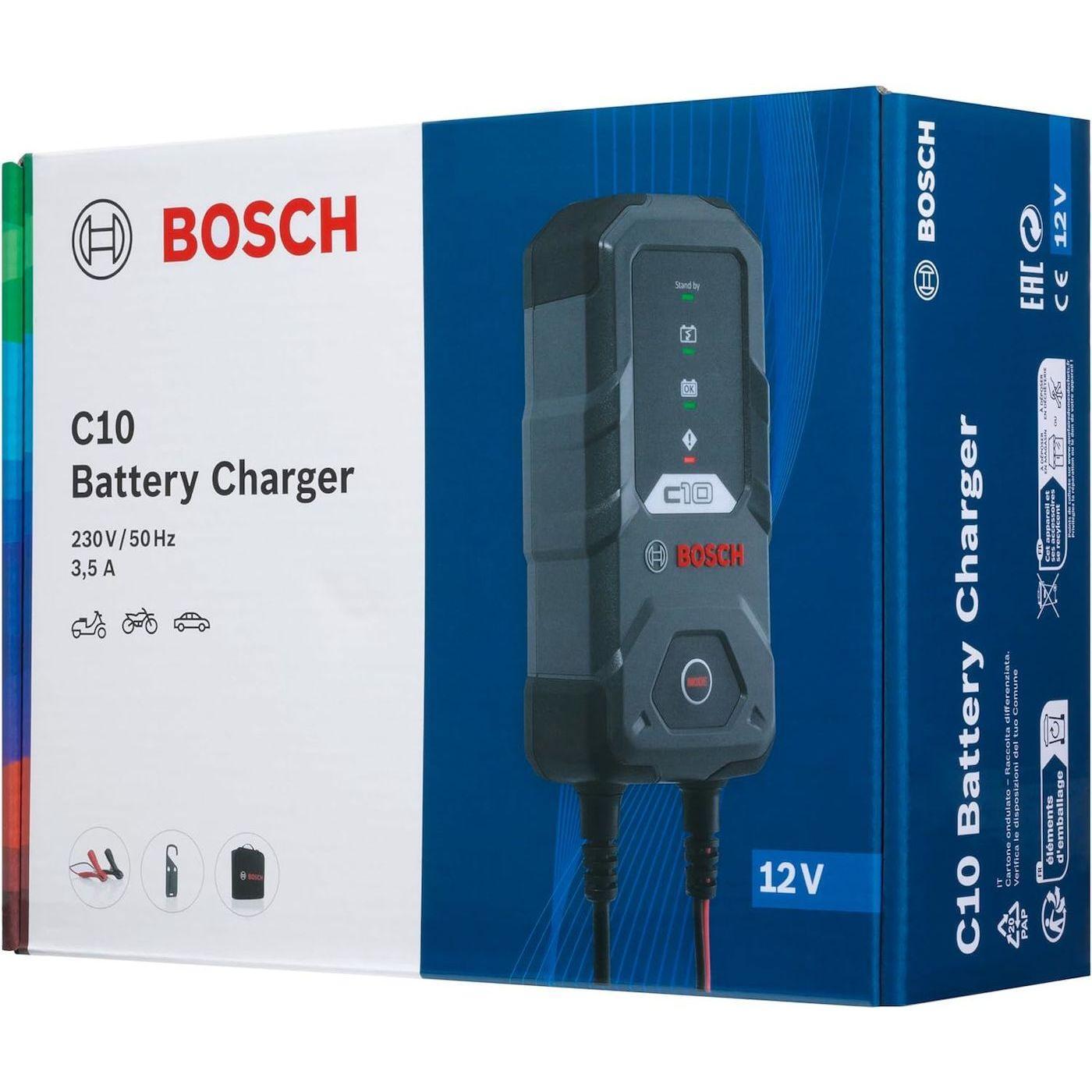 Akkulaturi Bosch C10 12V 3,5A latausvirta