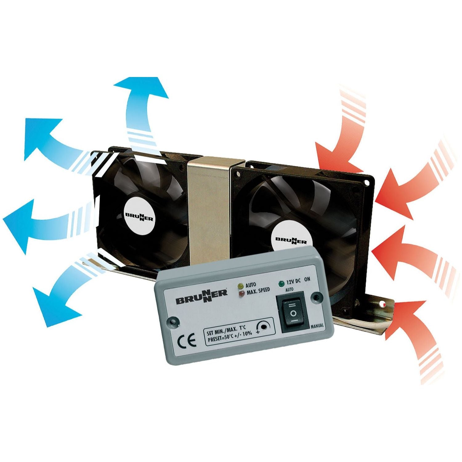 Brunner jääkaapin tuuletin Vento Electronic | 7164010N | 8022068017204 | Kotikauppa | Brunner