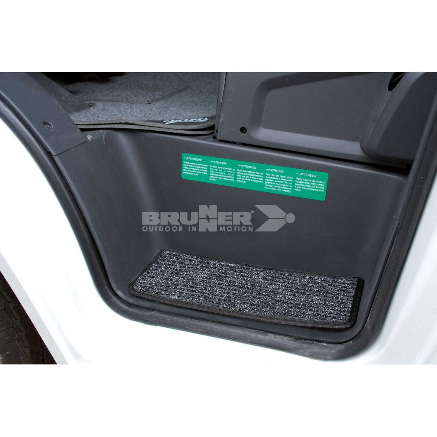 Brunner kynnysmattopari (2kpl) Stepper Micro (Ducato 9/2019-) - Kotikauppa