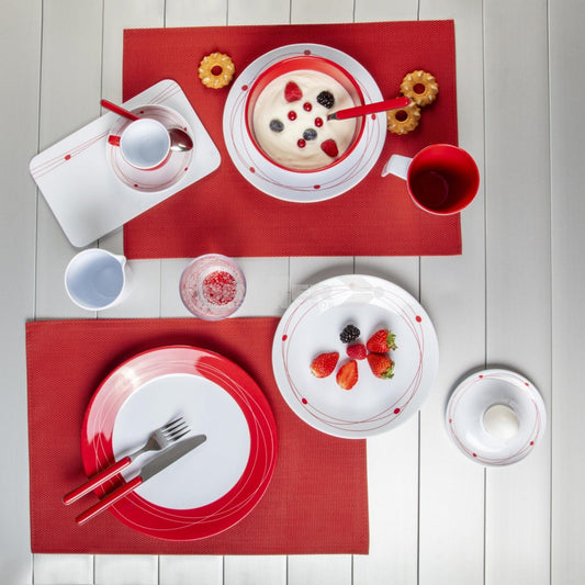 Brunner melamiiniastiasto Cosmic, liukueste, 16 osaa - Kotikauppa