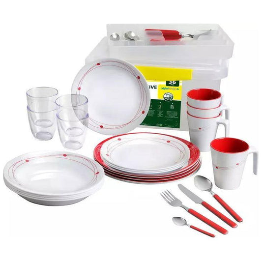 Brunner melamiiniastiasto Cosmic, liukueste, 36 osaa - Kotikauppa