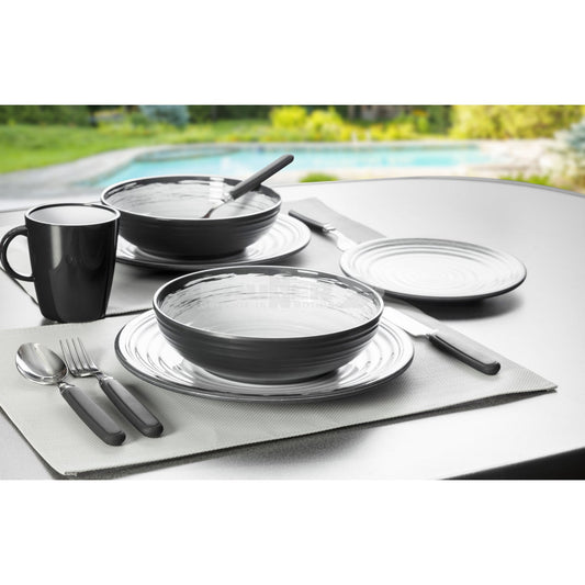 Brunner melamiiniastiasto Granada, liukueste, 16 osaa - Kotikauppa