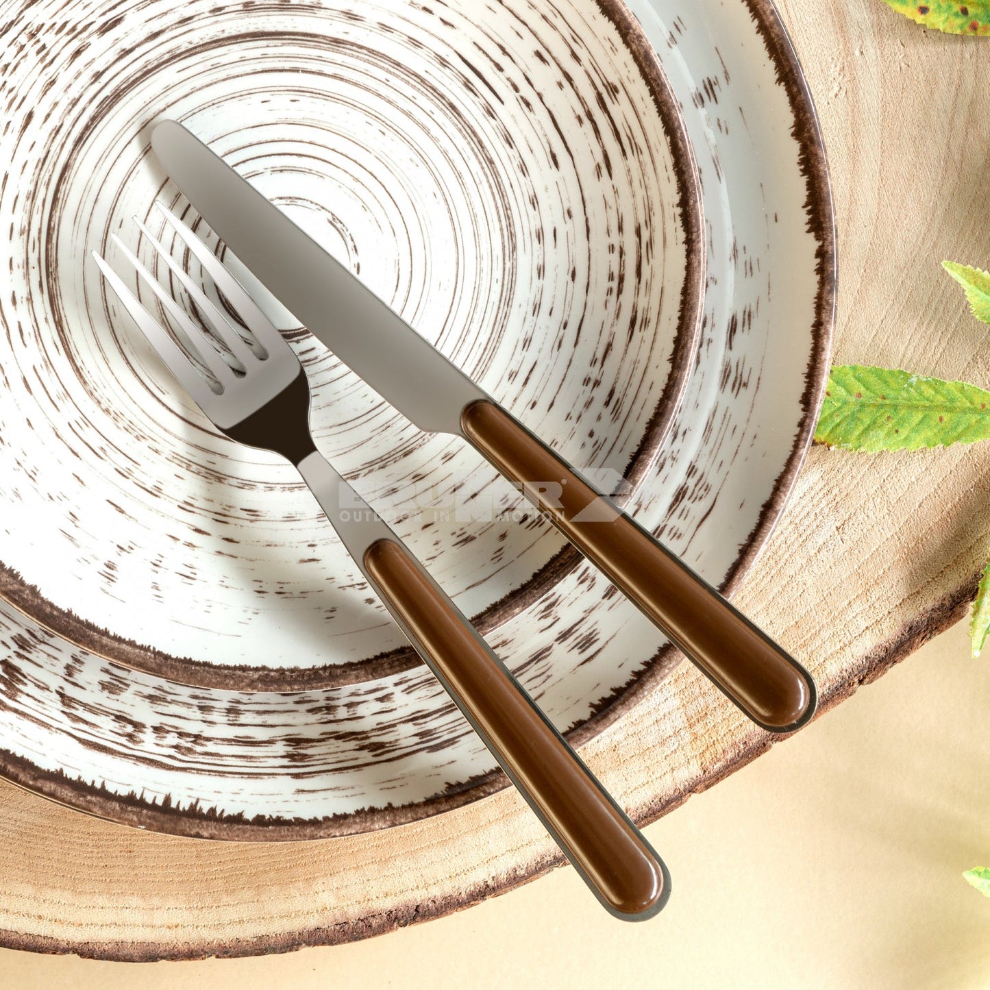 Brunner melamiiniastiasto Kassandra, liukueste, 16 osaa - Kotikauppa