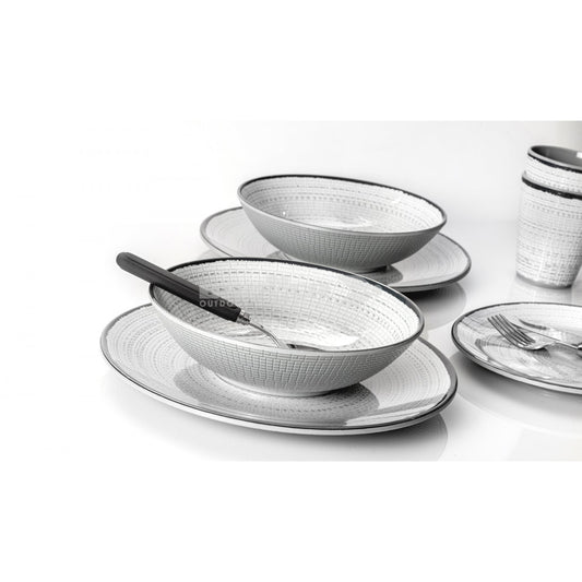 Brunner melamiiniastiasto Tivoli, liukueste, 16 osaa - Kotikauppa