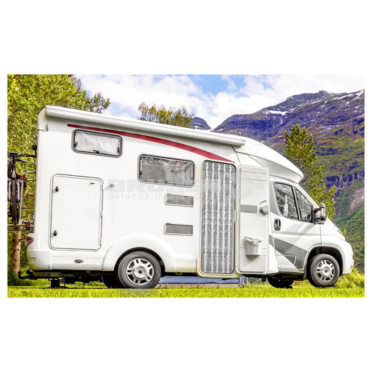 Brunner oviverho Acapulco 70 x 205 cm, harmaa - Kotikauppa