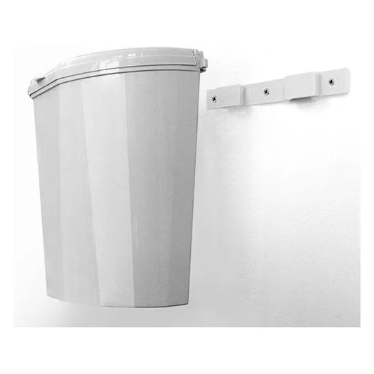 Brunner jäteastia Pillar XL valkoinen, 10 l