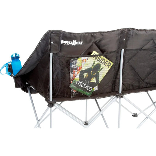 Brunner kahden istuttava sohva Action, musta 200kg