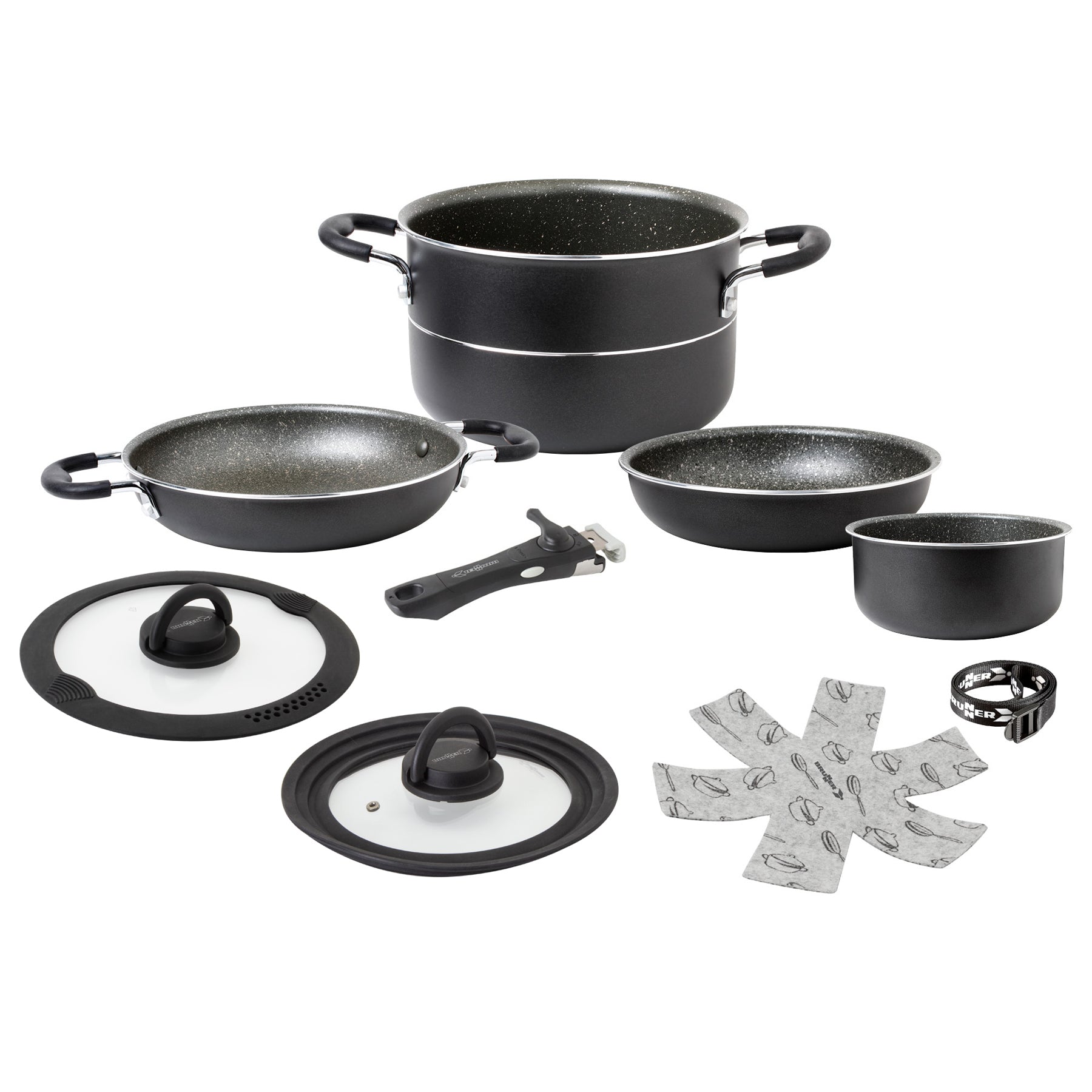 Brunner kattilasarja Pirate NG 7+1 | 0806084N | 8022068076874 | Kotikauppa | Brunner