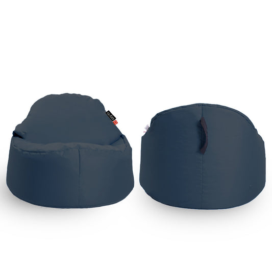 Säkkituoli Qubo™ Cuddly 80 Onyx FRESH FIT