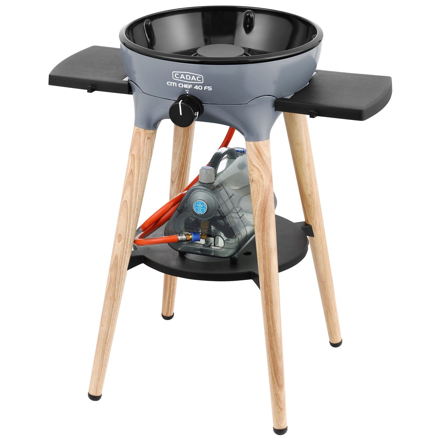 Cadac kaasugrilli Citi Chef 40 FS 30mbar, harmaa - Kotikauppa