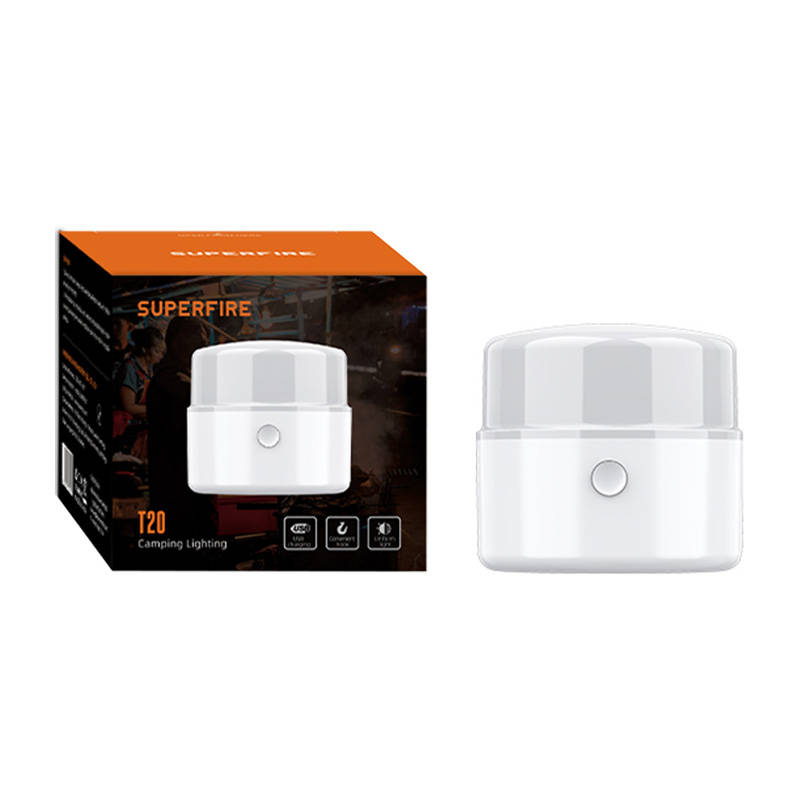Camping lamp Superfire T20, 180lm, USB - Kotikauppa