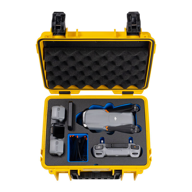 Case B&W type 3000 for DJI Air 3 (yellow) - Kotikauppa