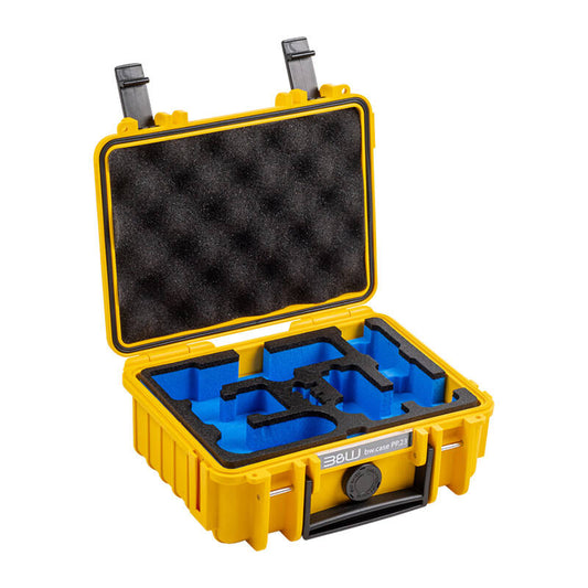 Case B&W type 500 for DJI Osmo Pocket 3 Creator Combo (yellow) - Kotikauppa