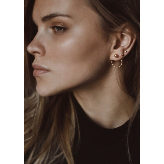 Chord Earrings - Gold