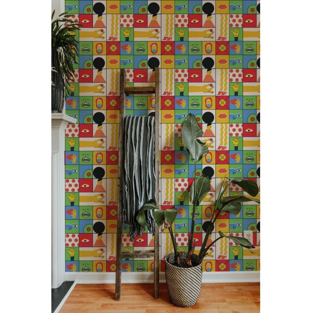 Colorful Funky Fun (itseliimautuva) - Kotikauppa